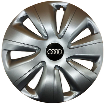 Автомобільні модельні колпаки R17 SJS (SKS) Audi 503 4шт, сріблясті