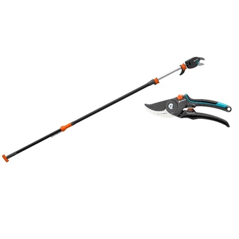 Высоторез телескопический до 32 мм Gardena StarCut 410 plus + секатор Comfort B/M Bypass до 24 мм (12001-34)