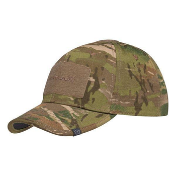 Кепка Pentagon - Tactical BB Cap 2.0 Camo Rip-Stop - Grassman - K13025-60