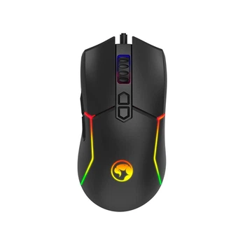 Миша комп'ютерна ігрова MARVO Wired Gaming Mouse M655 RGB-підсвічування 12000dpi Чорний