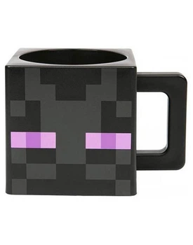 Кружка чашка Майнкрафт Minecraft Enderman Эндермен Черная