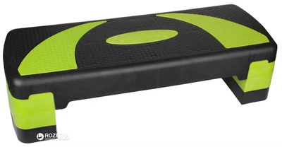 Степ-платформа LiveUp Power Step 78x30x10 см Green-Black (LS3168B)