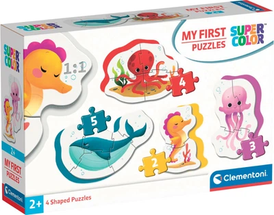 Пазл Clementoni Sea Life My First Puzzles 4 в 1 (20835)