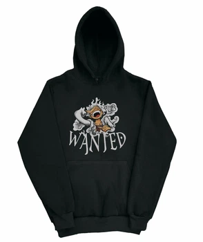 Худі аніме "Ван Піс. Мугівара Луффі" L Чорна (onepiecehoodie-00-006-L)