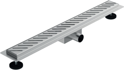 Трап для душу лінійний ASG 01G INOX Dry 900х70