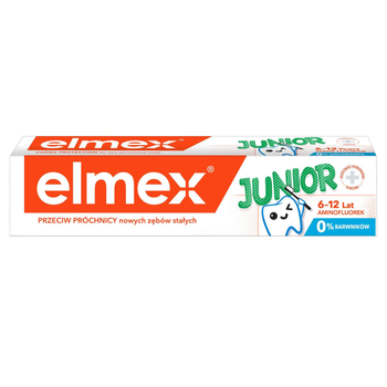 Зубна паста Elmex «Елмекс» Junior для дітей 6-12 років від карієсу 75 мл