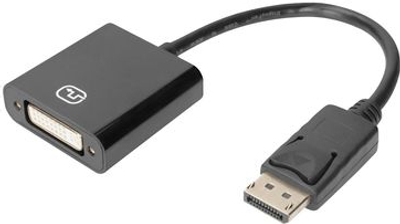 Відеоадаптер Digitus DisplayPort to DVI-I (DB-340414-001-S)