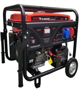 Бензиновий генератор DWT SZ-8500WET 8,5 кВт