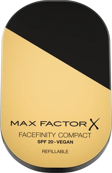 Компактная пудра для лица Max Factor Facefinity Reusable Compact № 02 Ivory 10 г (3616303407056)