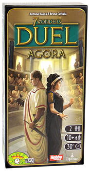 Настільна гра Ігромаг 7 Чудес Дуель: Агора (7 Wonders Duel: Agora)