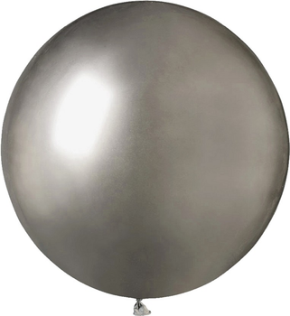 Balony Godan Chromowane GB150 48 cm 25 szt Grafitowe (8021886159059)