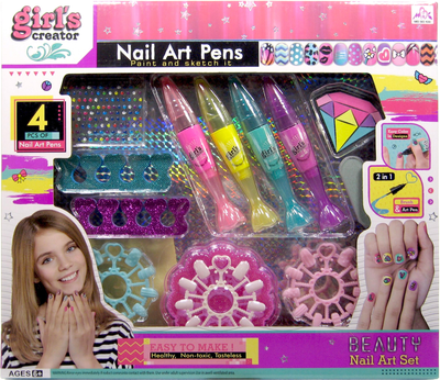 Zestaw do manicure Girl's creator Nail Art Pens (5902496177080)