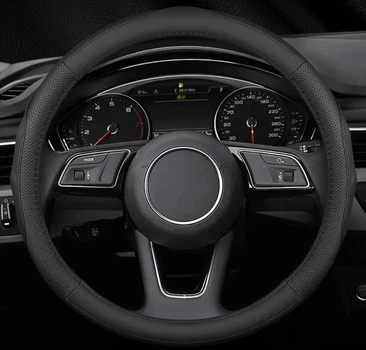 Чохол на руль DLCar для автомобіля штучна шкіра розмір S