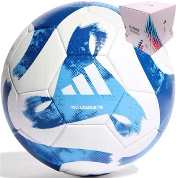 Мяч футбольный Adidas TIRO LGE TB (HT2429) белый, синий Унисекс 4 (4065432826051)