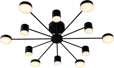 Люстра Wunderlicht LED 144W 3862-412 для кухні, спальні, вітальні