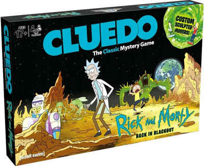 Настільна гра Winning Moves Cluedo Rick and Morty (5036905050272)