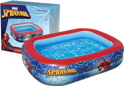 Надувний басейн для дітей Bestway Spider-Man 200 x 146 x 48 см (6942138903324)