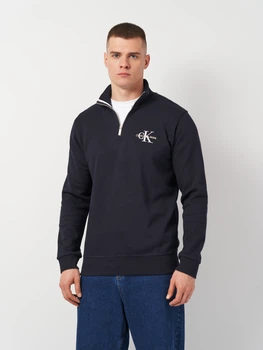Толстовка на молнии мужская Calvin Klein Jeans 11380.3 L Темно-синяя (smt2000000022857)