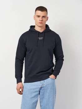 Худи мужское Calvin Klein Jeans 11382.2 2XL Темно-синее (smt2000000023021)