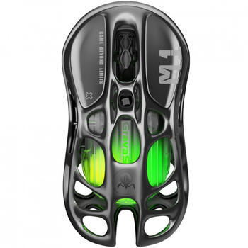 Мышка GravaStar Mercury M1 Pro magnesium alloy body BT/WL/USB-A RGB Gunmetal Gray (GRAVASTARM1PRO_GRY) (235261)