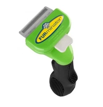 Фурминатор с кнопкой FURminator M для чистки шерсти кошек и собак 5.5 см для удаления подшерстк (FUR-M)