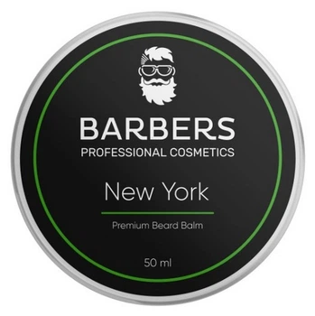 Бальзам для бороды Barbers New York Premium Beard Balm, 50 мл