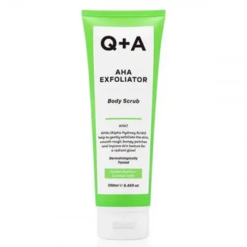 Скраб для тіла з AHA-кислотами Q+A 250ml