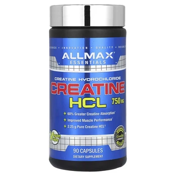 Креатин AllMax Nutrition Creatine HCL 750 mg 90 Capsules