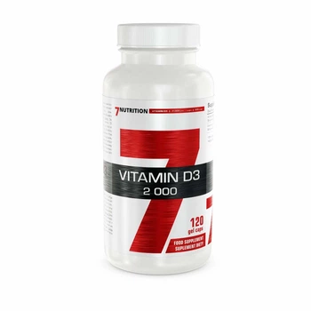 Вітамін Д3 7 Nutrition Vitamin D3 2000 IU 120caps