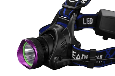 Ліхтар налобний акумуляторний 2E HLBL1818 T6, Micro-USB, 1800мА•рік, 230лм, 3 функції освітлення