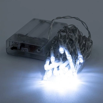 Декоративная гирлянда Altalusse INL-2401B-20 Холодный 20LED, 3м, 2 режими, 3*AA