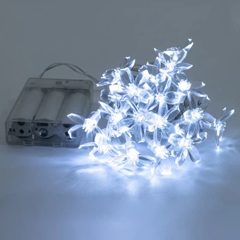 Світлодіодна гірлянда Altalusse Cold 20LED, 3м, 1 режим, 3*AA (INL-2708B-20) З 12шт.батарейок в комплекті