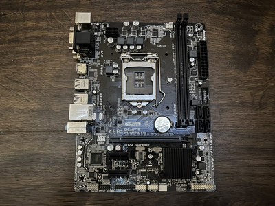 Материнская плата Gigabyte GA-H110M-S2H (s1151, Intel H110) Б/У