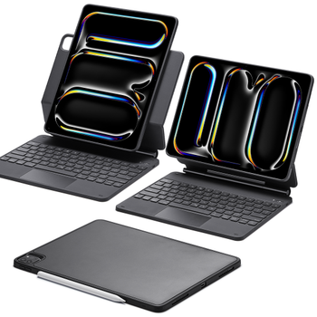Чехол-клавиатура ESR Rebound Magnetic Keyboard Case 360 US Layout-Black для iPad Pro 11” M5 | M4 (2025 | 2024) (6B0220101)