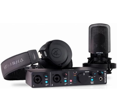 Аудиоинтерфейс Arturia MiniFuse Recording Pack Black