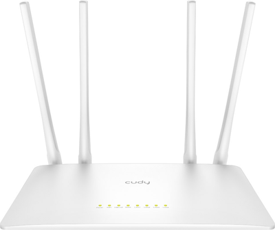 Маршрутизатор роутер Cudy WR1200 AC1200 Wi-Fi Router 2.4 ГГц/5 ГГц White (WR1200)
