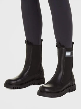 Жіночі черевики челсі Tommy Hilfiger Tjw Warmlined Chelsea Boot 38 чорний EN0EN02313-BDS