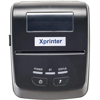 Беспроводной портативный термопринтер чеков Xprinter XP-P801A 70мм/с лента 72 мм 203DPI USB Bluetooth Black (XP-P801A)
