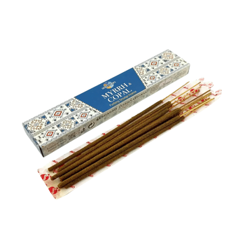 Аромапалочки Myrrh Copal Мирра и Янтарь 15г Hem 8906119130039