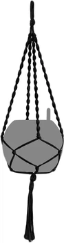 Подвес Lechuza Macramé Boho 90 Черный (4008789138781-13878)