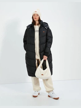 Куртка женская Ellesse Long Puffer Jacket S Чорний SGT19177-011