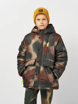 Дитяча зимова куртка для хлопчика Coccodrillo Outerwear Boy Kids ZC4152109OBK-022 110 см Різнобарвна (5904986410714)