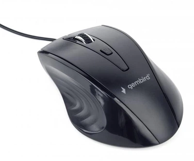 Компьютерная мышь Gembird MUS-4B-02, оптическая, USB, 1200 DPI Black
