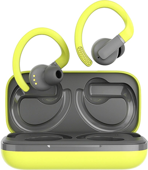 Наушники Canyon OnRun 11 Sport TWS Yellow-Grey (CNS-TWS11GR)