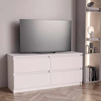 Комод Furnigrade КМ - 11 білий 1100х511х376
