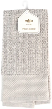 Полотенце хлопковое MBM HOME кухонное 40x60 см Гостеприимство Серый (KT-12 M GRAY)