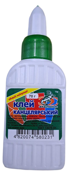 Клей силикатный канцелярский Еталон-С 70гр. супер колпачок ЕТ-70