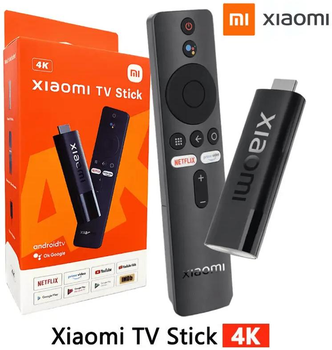 Медиаплеер ТВ стик Xiaomi Mi TV Stick 4K 2/8Gb (MDZ-27-AA)