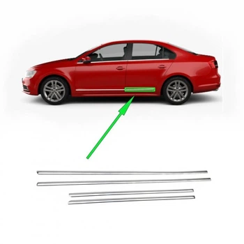 Хром молдинг, накладка двери задней левой Volkswagen Jetta 6 (2010-2018) 5C6-853-753-A-2ZZ