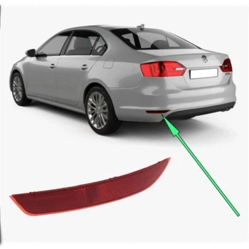 Отражатель, катафот заднего бампера Volkswagen Jetta 6, 2010-15 левый 5C6-945-105-A